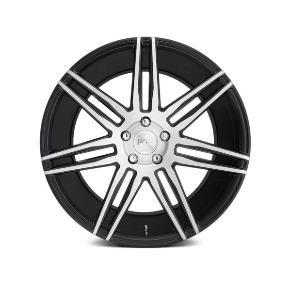 NICHE® - M178 TRENTO Gloss Black with Brushed Face - Gambar 2