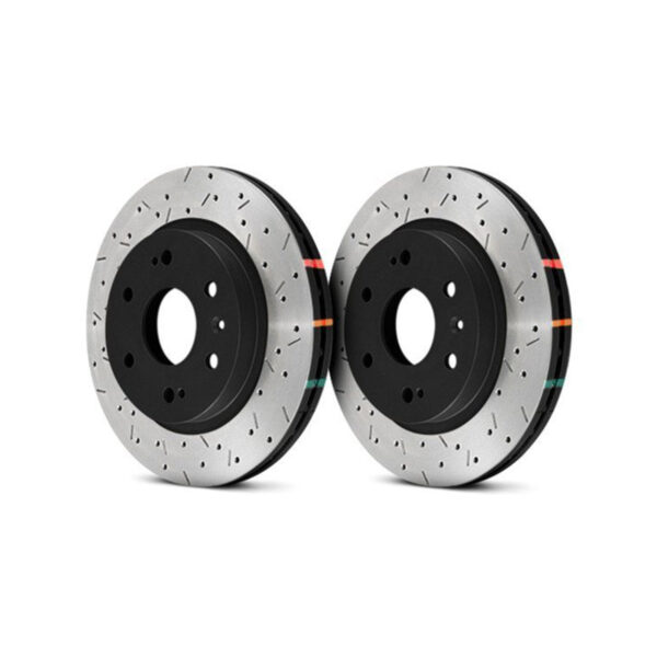 4000XS Drilled and Slotted Brake Rotor more details on - Gambar 2
