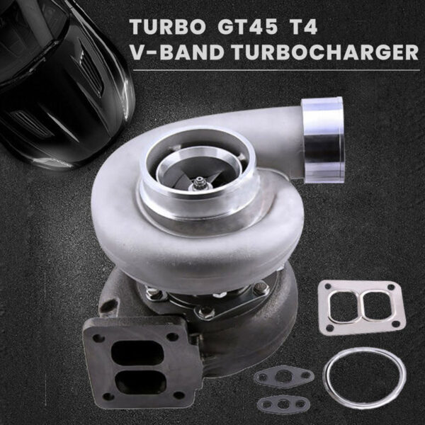 Maxpeedingrods GT45 T4 Upgrade Racing Turbo charger - Gambar 4