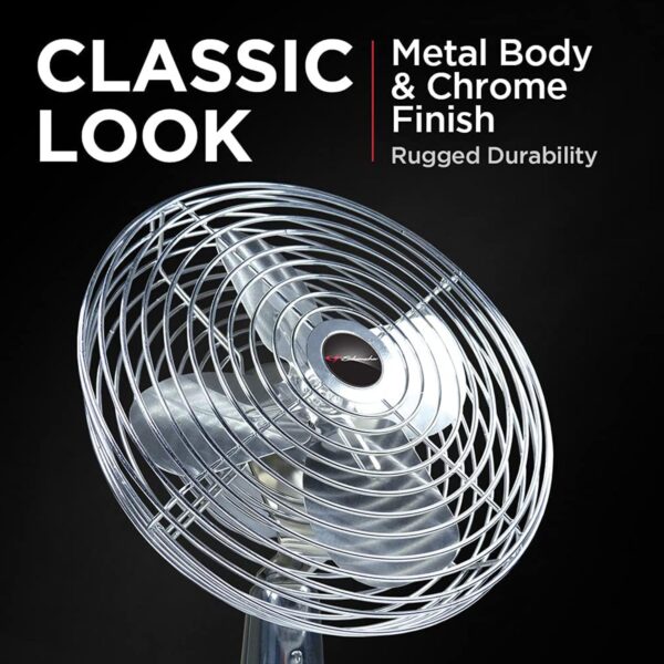 Schumacher 125 Chrome Fan 12V - Gambar 3
