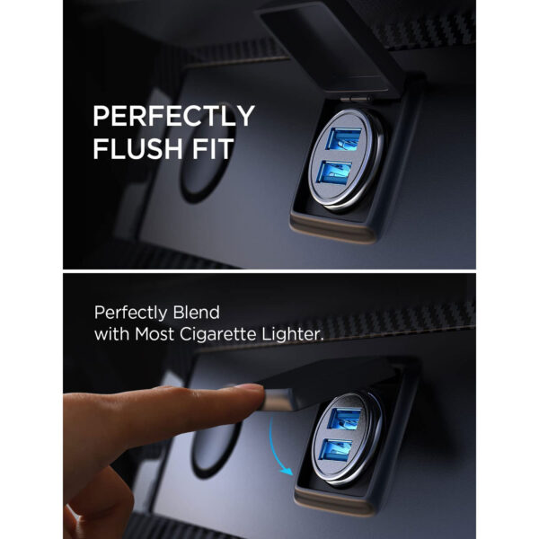 Car Charger, AINOPE Smallest 4.8A - Gambar 3